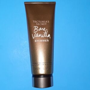 VICTORIA'S SECRET BARE VANILLA SHIMMER BODY LOTION NEW! SEALED! FULL SIZE!